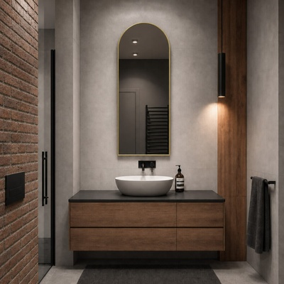 Baltica Aluma 50x120 cm zlatá 5904107933689