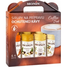 Monin Le Sirop Coffee Set 4 x 0,25 l