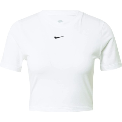 Nike Sportswear Тениска 'Essential' бяло, размер S