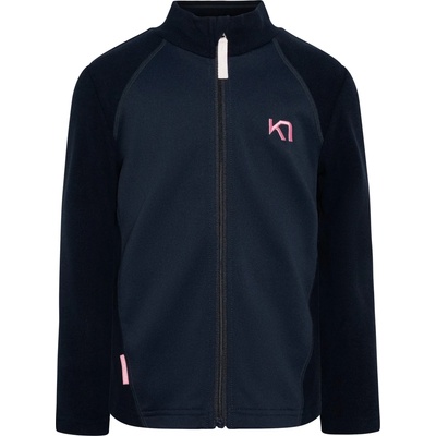 Kari Traa Детско поларено яке Kari Traa Kid's Kari Full Zip Fleece Fleece jacket - Dark Navy Blue - размер 104 (EU) (703-6420-0211)