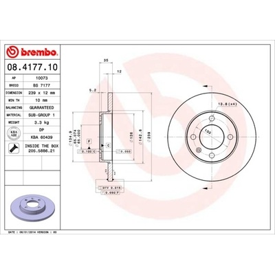 BREMBO 08.4177.10
