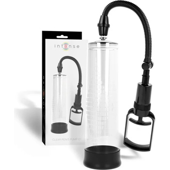 Пенис помпа, мощен вакуум и плавен контрол - Intense Pump Clear 01 (D-234352)