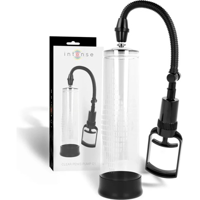 Пенис помпа, мощен вакуум и плавен контрол - Intense Pump Clear 01 (D-234352)