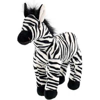 Mikro Плюшена зебра 28см