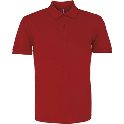Asquith & Fox pánske polo tričko AQ010 Cardinal Red