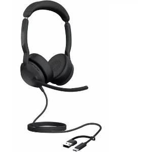 Jabra Evolve2 50 USB C/A MS Stereo (25089-999-799) Слушалки