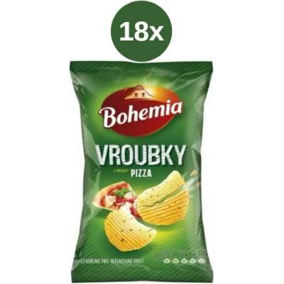 Bohemia vroubkované pizza 18x 120 g
