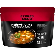 Expres Menu Kurací vývar s mäsom a zeleninou 330 g