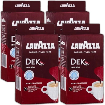 Lavazza DEK Intenso bezkofeinové mletá káv 4 x 250 g