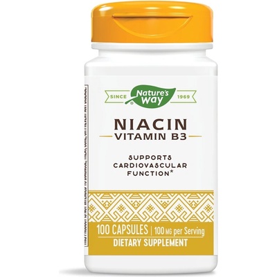 Nature's Way Ниацин 100 mg 100 капсули | Nature’s Way (40470)