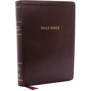 KJV Holy Bible, Super Giant Print Reference Bible, Deluxe Burgundy Leathersoft, 43, 000 Cross References, Red Letter, Comfort Print: King James Version | Thomas Nelson (ISBN: 9780785215684)