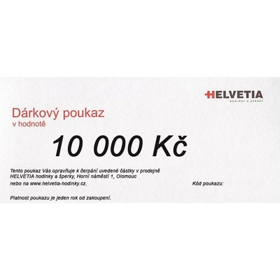 Dárkový poukaz 10000,-