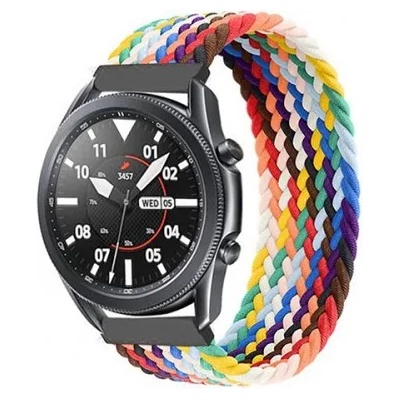 Еластична каишка Braided Color за Huawei Watch GT2 46mm, GT2 Pro 46mm, GT3 46mm, Samsung Watch 46mm, Amazfit, Garmin, Xiaomi S1, S1 Active