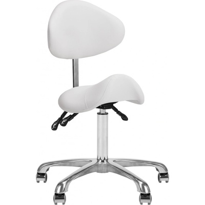 Activeshop kosmetický taburet 1004 Giovanni bílá – Zboží Mobilmania