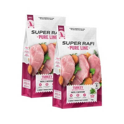 Super Rafi Pure Line krůtí & sladké brambory 18 kg