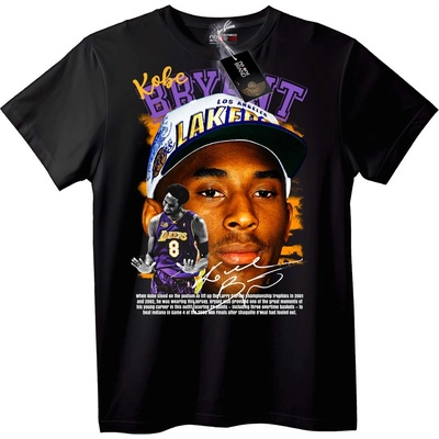 NOONEBRAND Тениска Kobe Bryant Lakers легенда - 2XL, Black