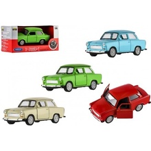 Welly Dromader Auto Trabant 601 Klasic kov/plast 11cm na volný chod v krabičce 15x7x7cm 1:3439