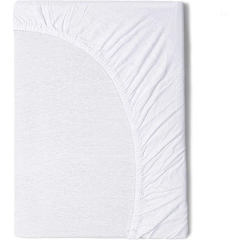 Good Morning Бебешки бял памучен чаршаф с ластик , 60 x 120 cm - Good Morning (0200.00.38)