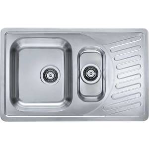 Alveus Elegant - Мивка 81х51 см, неръждаема стомана 1009247 (1009247) Мивка за вграждане