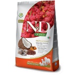 Farmina N&d dog grain free quinoa skin & coat herring, coconut - за чувствителен стомах, лъскав косъм и здрава козина, за кучета над 1 година, с херинга, киноа, кокос и куркума - 2, 5 кг pnd0250052