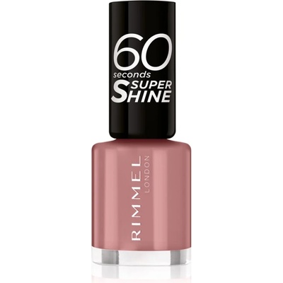 Rimmel 60 Seconds Super Shine лак за нокти цвят 711 Xposed 8ml