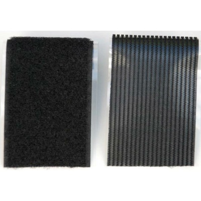 TRU COMPONENTS 730-330-2-Bag pásek se suchým zipem, lepicí, háčková a flaušová část, extra silná, (d x š) 100 mm x 50 mm