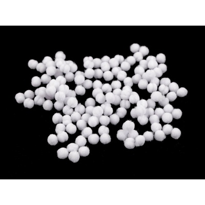 Bambulka mini Ø4 mm bílá 1 sáček