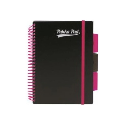 PUKKA PAD Špirálový zošit A5 linajkový Neon project book