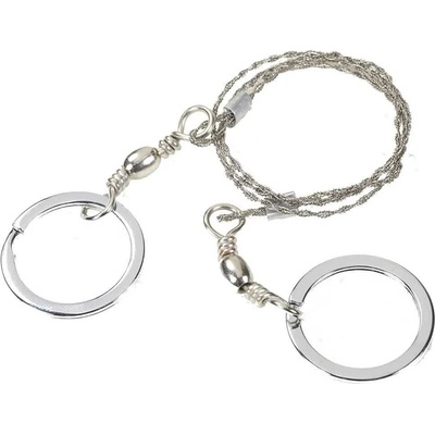 PENTAGON Wire Saw Tac Maven Keychain - Silver (Silver)