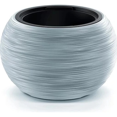 PROSPERPLAST Kvetináč s vkladem FURU BOWL 43,5 cm sivý