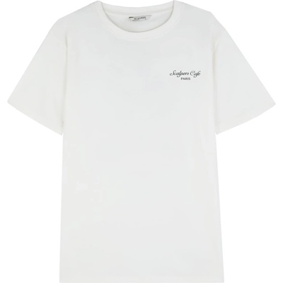 Scalpers Тениска бяло, размер L
