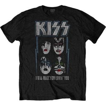 Kiss Made For Lovin' You Black 2XL Риза (KISSTS09MB05)