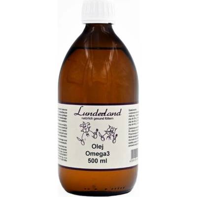Lunderland olej Omega3 500 ml pro psy a kočky