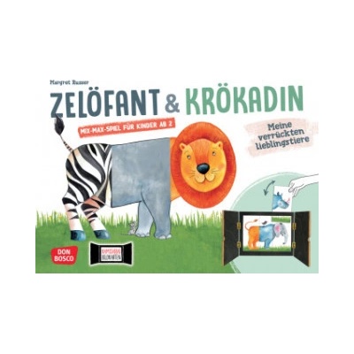 Zelöfant und Krökadin: Meine verrückten Lieblingstiere. Kamishibai Bildkartenset