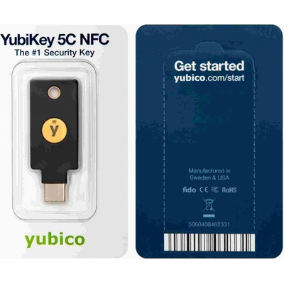 YubiKey 5C NFC USB-C – Zbozi.Blesk.cz