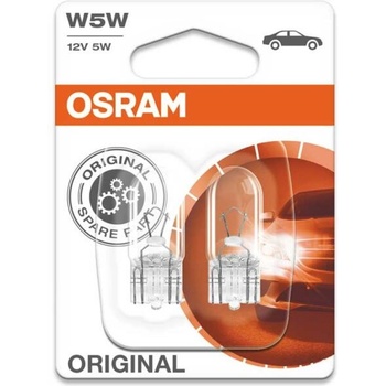 Image 1 of OSRAM ORIGINAL W5W 5W 12V 2x (2825-02B)