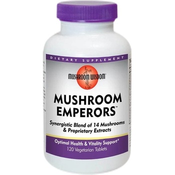 Image 1 of Mushroom Wisdom Mushroom Emperors | Blend of 14 Mushrooms [120 Таблетки]