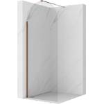 Mexen Kioto-Q душ стена Walk-in 80 x 200 cm, прозрачна 8 мм, розово злато - 800-080-101-60-00-Q (800-080-101-60-00-Q)