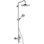 Hansgrohe Montreux - Showerpipe с термостатичен смесител и душ пита 1jet, хром 16572000 (16572000)