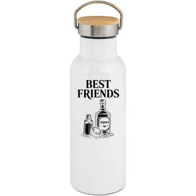 123TRIKO termoska Best Friends, černý tisk 500 ml vtipné