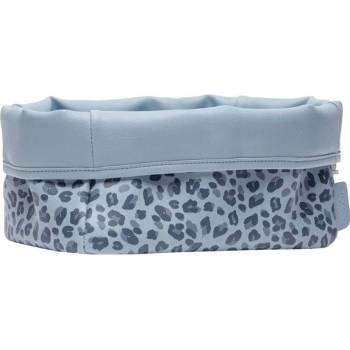 Bébé-Jou Textilný košík na dojčenské potreby Leopard Blue