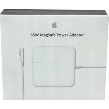 Apple Оригинално Зарядно за MacBook, APPLE 220v Magsafe 1 Charger A1343 85w, Бял (A1343/Mc556)