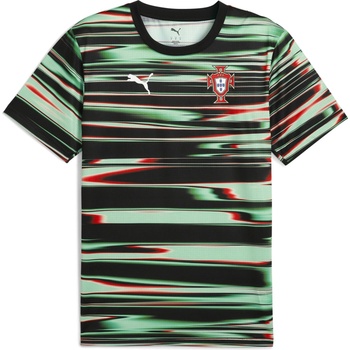 Image 1 of PUMA Тениска Puma Portugal Pre Match T-Shirt 2025 Adults - Black/White