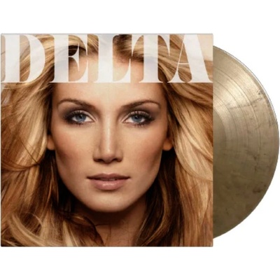 Goodrem Delta - Delta - Coloured Gold & Black Marbled LP