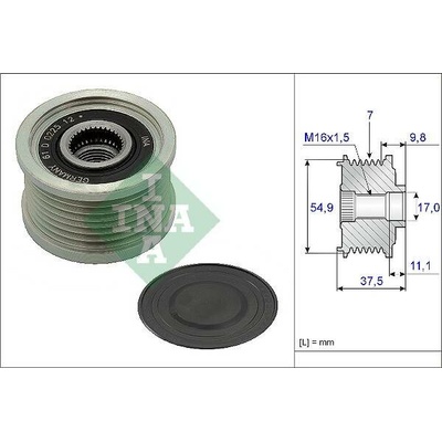 Předstihová spojka Schaeffler INA 535 0235 10