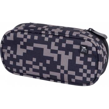 Astra Единичен несесер без аксесоари head Сиви блокчета, ac6, 22 х 9 х 5 см (as503024071)