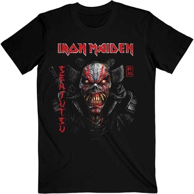Iron Maiden Senjutsu Black Cover Vertical Logo Black L Риза (IMTEE133MB03)