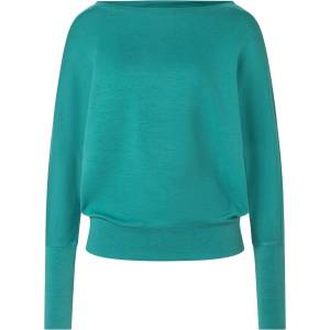 super. natural Дамски вълнен пуловер super. natural Women's Kula Sweater Longsleeve - Deep Jungle (800) (105-4703-1112)