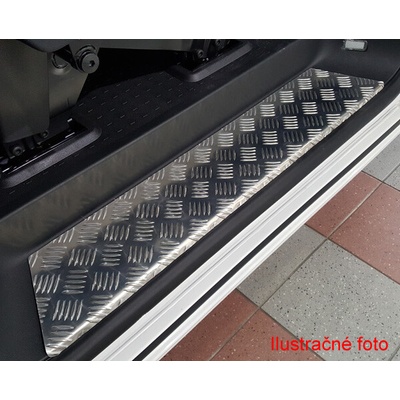 Nášlapy hliníkové zadné VW Transporter, 2015-2021 / T6, T6.1