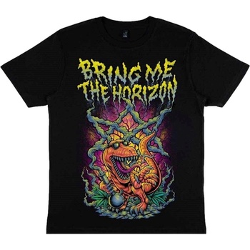 Bring Me The Horizon Smoking Dinosaur Black L Риза (BMTHTS98MB03)